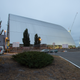Chernobyl’s New Safe Confinement as it appeared in October 2016. (Image: Tim Porter/Wikimedia)